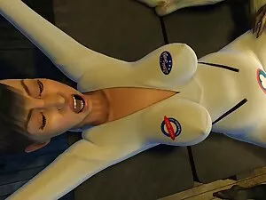 Rene pies lamiendo h ...